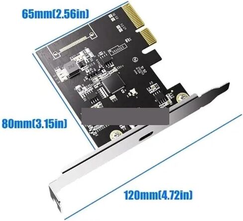 LX0B PCIe 4X USB 3.2 Gen 2 Type C Expansion Card in Kuwait