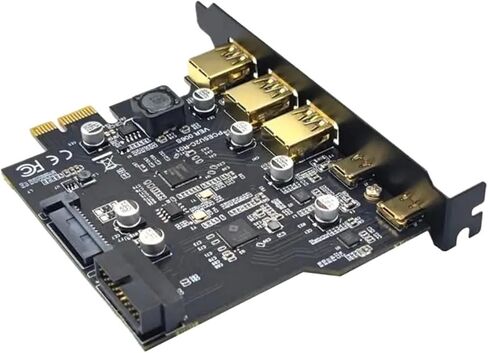 Type‑C USB3.2 Gen1 PCI‑E Expansion Controller Card in Kuwait