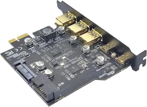 Type‑C USB3.2 Gen1 PCI‑E Expansion Controller Card in Kuwait