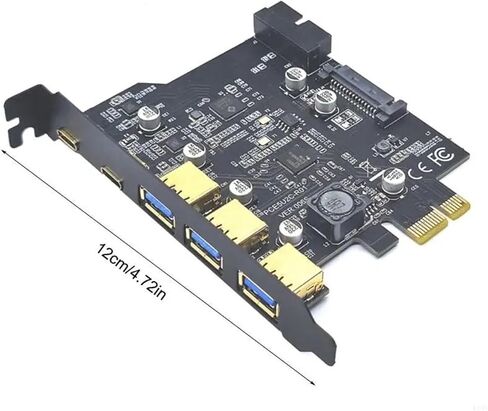 Type‑C USB3.2 Gen1 PCI‑E Expansion Controller Card in Kuwait