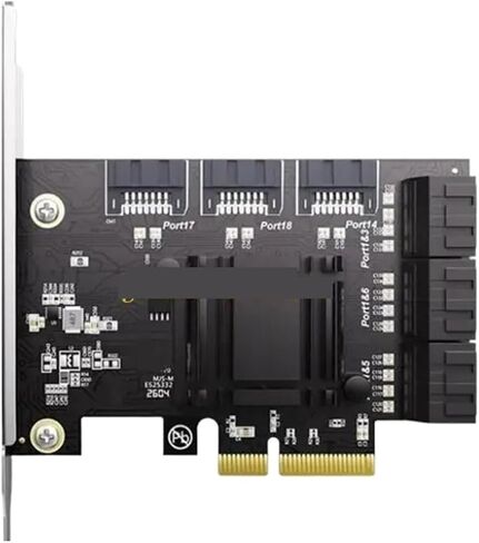 LX0B 9-Port SATA3 PCIe Expansion Card in Kuwait