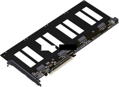 LX0B PCIe5.0 X16 to 4‑Port EDSFF Split Expansion Card(R37D) in Saudi Arabia