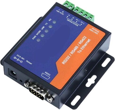 RS232 RS485 RS422 to Ethernet Converter USR‑TCP232‑306(Device with US Plug) in Kuwait