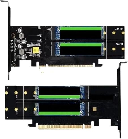 LX0B 4‑Slot PCIe NVMe M.2 Converter Expansion Card in Kuwait