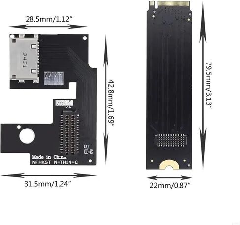 LX0B PCIe3.0 M.2 to SFF-8612 Adapter Expansion Card in Kuwait