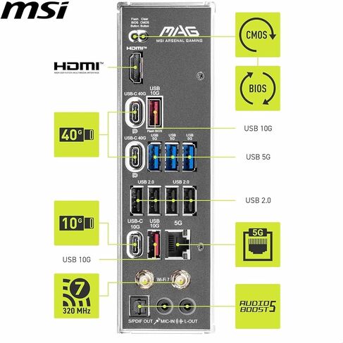 Micro Center 3-in-1 Bundle: AMD Ryzen 7 9800X3D CPU Processor with MSI MAG X870E Tomahawk WiFi ATX Motherboard and KLEVV Bolt V DDR5 32GB (2x16GB) 6000MHz CL30 Ram Memory in Kuwait
