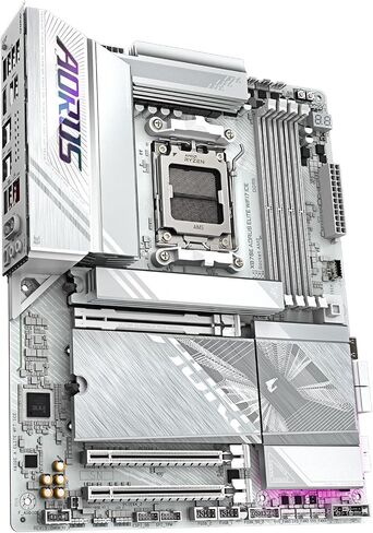 AMD 9950X3D2 Processor with GIGABYTE X870E AORUS Elite WiFi ICE Motherboard in Kuwait