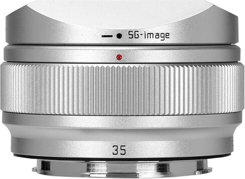 AF35mm F2.2 L Mount Lens and Metal Square Lens Hood Bundle Silver in Kuwait