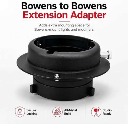Bowens Mount Extension Ring for Studio Flash & Softbox in Kuwait