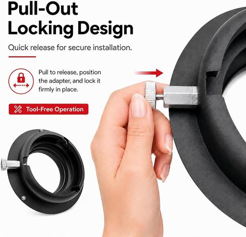 Bowens Mount Extension Ring for Studio Flash & Softbox in Kuwait