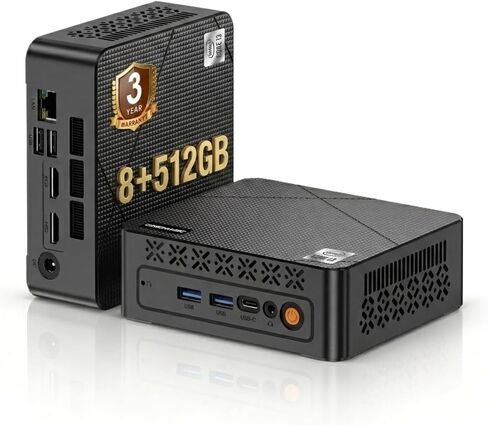 Mini PC Core 5005U 8GB RAM 512GB SSD Pre-10 OS in Kuwait