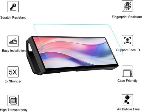 2 Pack for Corsair Xeneon Edge (14.5 inches) Screen Protector in Saudi Arabia