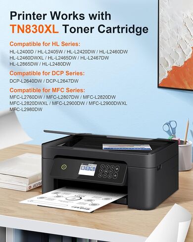 E-Z Ink Pro TN830XL Compatible Replacement for Brother HL-L2460DW L2640DW in Kuwait