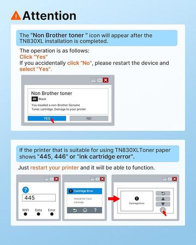 E-Z Ink Pro TN830XL Compatible Replacement for Brother HL-L2460DW L2640DW in Kuwait