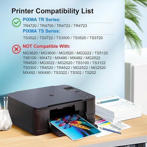 275XL 276XL Replacement for Cannon 275 and 276 Ink Cartridges for Canon 275 and 276 Ink Cartridges Works with Canon PIXMA TR4720 TS3522 TR4700 TS3722 TS3500 TR4722 TS3720 TS3520 (Black Color Combo) in Kuwait