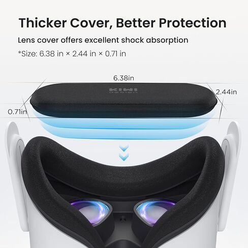 KIWI design P6 Washable VR Lens Protector Cover, Anti-Scratch & Dust Proof in Kuwait