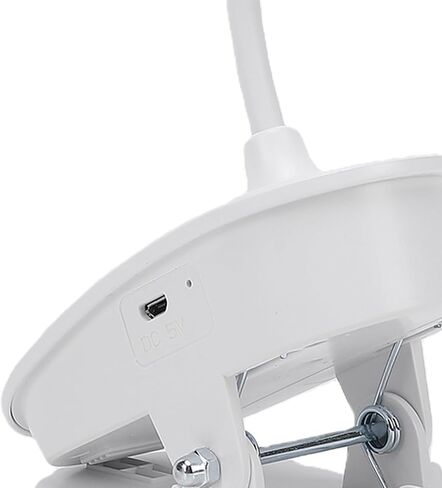 ASHATA Clip On Reading Lamp, USB Rechargeable, 360° Flexible Gooseneck in Kuwait