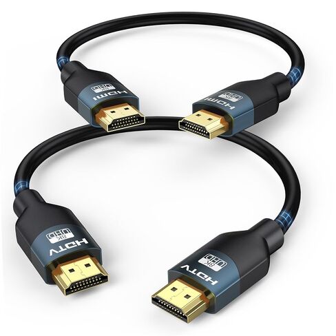8K HDMI 2.1 Cable, 6 Inch, 2-Pack, 48Gbps in Kuwait