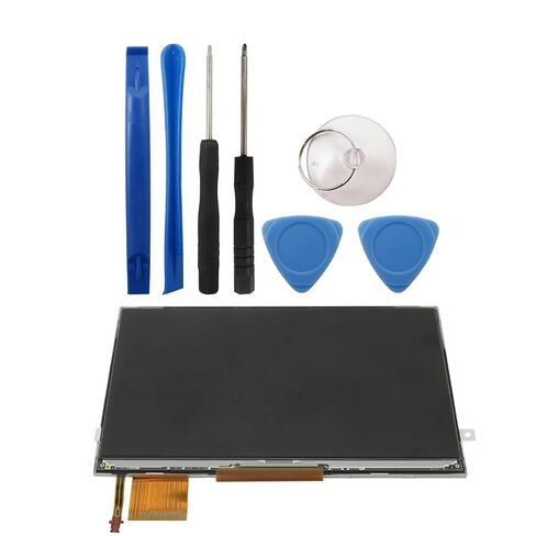 Suifaqi [Upgraded] 4.3 Inch LCD Replacement Screen with Backlight & Tool Compatible with Sony PSP 3000 3001 Slim in Kuwait