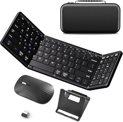 Portable Foldable Keyboard and Mouse Combo in Kuwait