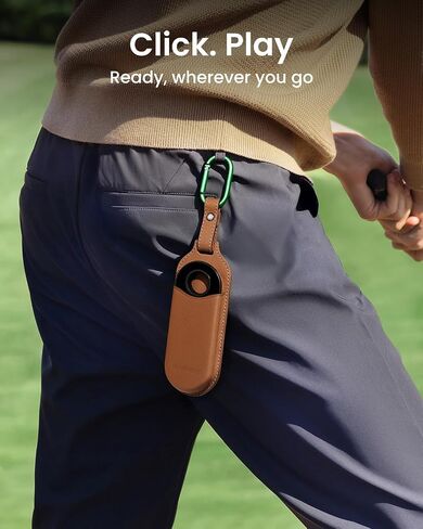 MILESEEY Heritage Leather Pouch for GeneSonic Go Golf GPS Handheld in Kuwait