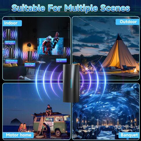 2026 Upgraded TV Antenna for Smart TV Indoor Outdoor with Amplifier in Kuwait