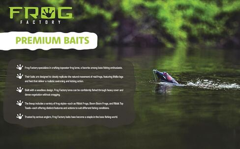 Frog Factory Ribbit Frog / 5 Pack/Killer GILL in Kuwait
