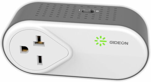 GIDEON 20A 4400W Heavy Duty Refrigerator Surge Protector, 220V 1200J Voltage Protector with Over & Under Voltage Protection, 3-Min Delay, Single Outlet for Air Conditioner, Refrigerator & Freezer in Kuwait