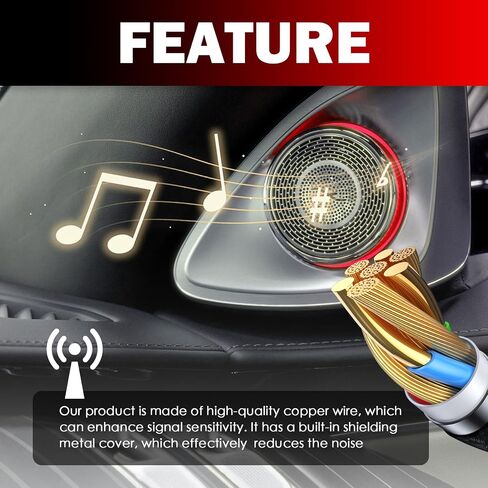 12V Car Antenna Booster with 25dB Signal Amplifier in Kuwait