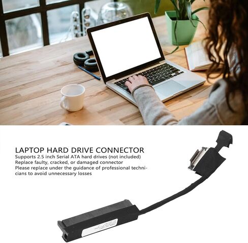 Hard Drive Connector for E5550 Laptop Premium 2.5 Inch Adapter Easy Installation Durable Replacement in Kuwait