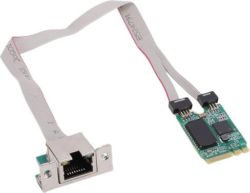 Bewinner M.2 AE Key 2.5G Gigabit Ethernet Network Card, RJ45 Port Adapter for Laptop Desktop Industrial Control, I226 Chip Low Latency High Speed。 in Kuwait