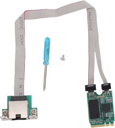 Bewinner M.2 AE Key 2.5G Gigabit Ethernet Network Card, RJ45 Port Adapter for Laptop Desktop Industrial Control, I226 Chip Low Latency High Speed。 in Kuwait
