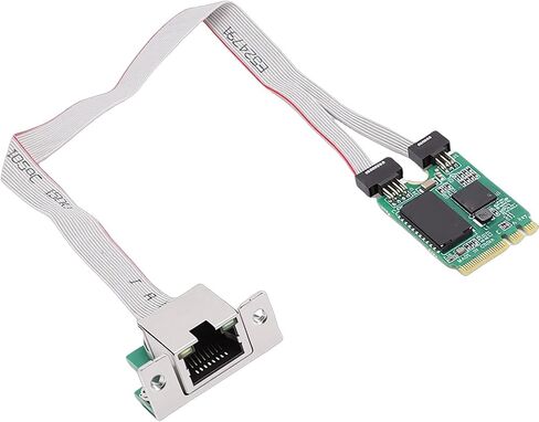 Bewinner M.2 AE Key 2.5G Gigabit Ethernet Network Card, RJ45 Port Adapter for Laptop Desktop Industrial Control, I226 Chip Low Latency High Speed。 in Kuwait
