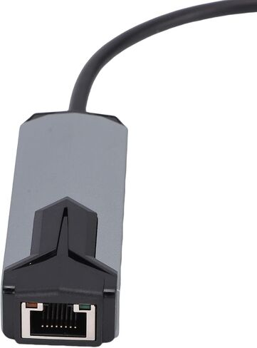 Portable Aluminum Alloy USB C To Ethernet Adapter 5Gbps High Speed for Portable Tablet in Kuwait