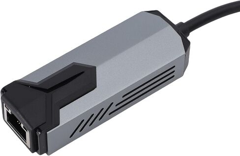 Portable Aluminum Alloy USB C To Ethernet Adapter 5Gbps High Speed for Portable Tablet in Kuwait