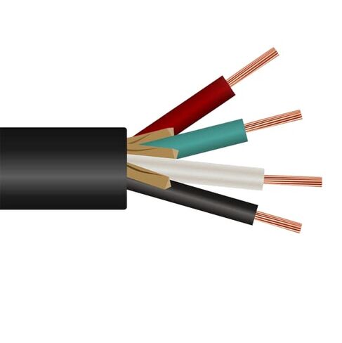 75' Nassau 6/4 SEOOW Portable Cable 600V Black in Kuwait