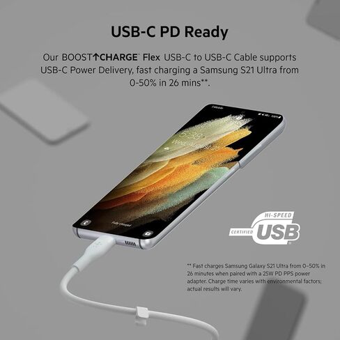 Belkin USB C to USB C Cable 9.9ft iPhone Charger Cord in Kuwait