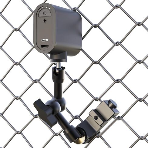 Fence Mount for Mevo - Aluminium Game Changer Mounting Kit with Dual 1/4 Mount Points, All Metal Arm for Recording Baseball and Softball Games, Compatible with Mevo Start and iPhone (1 Arm) in Kuwait