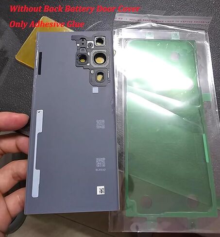 2 Packs Back Battery Door Cover Adhesive Glue for Samsung Galaxy S23 Ultra in Kuwait