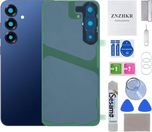 Back glass replacement for Samsung Galaxy S25+(6.7 inches,Navy) in Kuwait