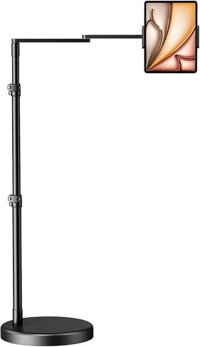 elitehood Heavy Duty Aluminum iPad Stand for Bed, iPad Stand Floor in Kuwait