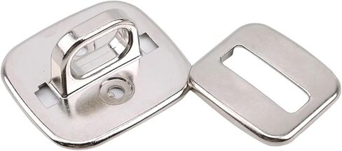 Security Base Plate for Cable Locks Metal Notebook Computer Fixing Square Fixed Board with Hole for Laptop Desk Mount Accessory for Cable Locks Square Fixed with Hole for Laptop in Saudi Arabia