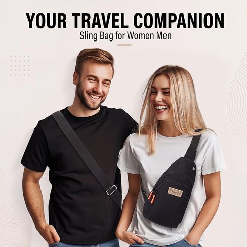 12 Pcs Sling Backpack Bags for Men Women Waterproof Crossbody Backpack Chest Bags Dual Pocket Travel Fanny Pack Lightweight Phone Crossover Daypack for Hiking Travel Running Sports in Kuwait