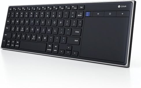 CZUR K5S Bluetooth Keyboard with Touchpad, Wireless & Wired Keyboard in Kuwait
