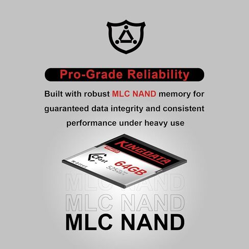 CFast 2.0 64GB 2PACK Memory Card High-Speed for 4K Video & HD Recording Compatible with Professional Cameras in Kuwait