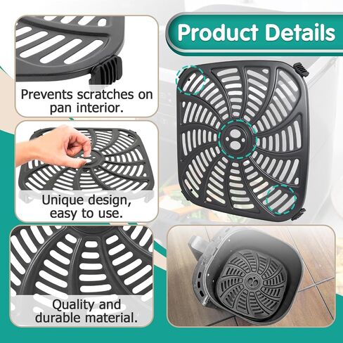 8QT Air Fryer Grill Plate for Gourmia GAF838 GAF856 GAF826 Air Fryers in Kuwait