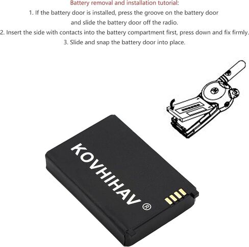 (5 Pack) Replacement Battery for CLS1110 CLS1114 VL50 CLS1100 CLS1410 CLS1415 CLS1450 CLS1000 HCNN4006A PMNN4497 PMNN4497A PMNN4497AR in Kuwait