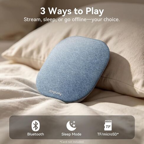 Kinglucky Upgrade F50 Under Pillow Speaker for Sleeping, Blue in Kuwait