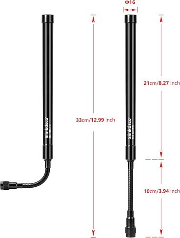 Waterproof Long Range Meshtastic 915MHz LoRa Flexible Gooseneck SMA Antenna in Kuwait
