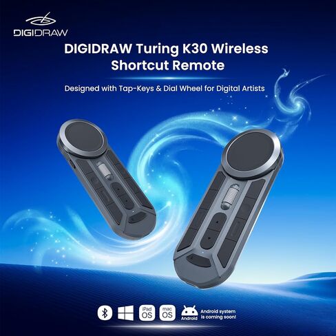 DIGIDRAW K30 Wireless Remote Controller with Dual Dial & 11 Custom Keys in Kuwait